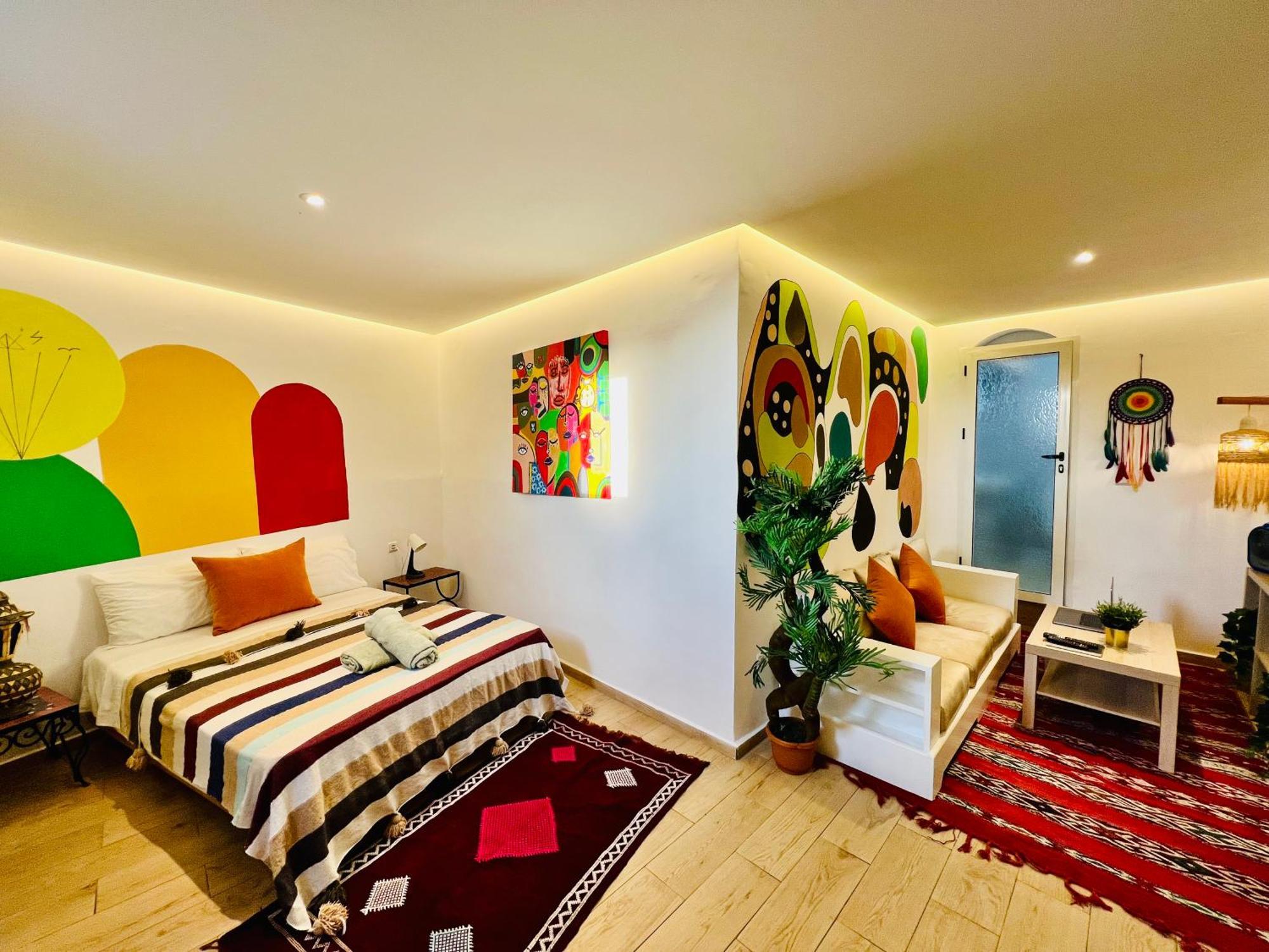 Art Riad Au Bord De La Mer El Jadida Luaran gambar