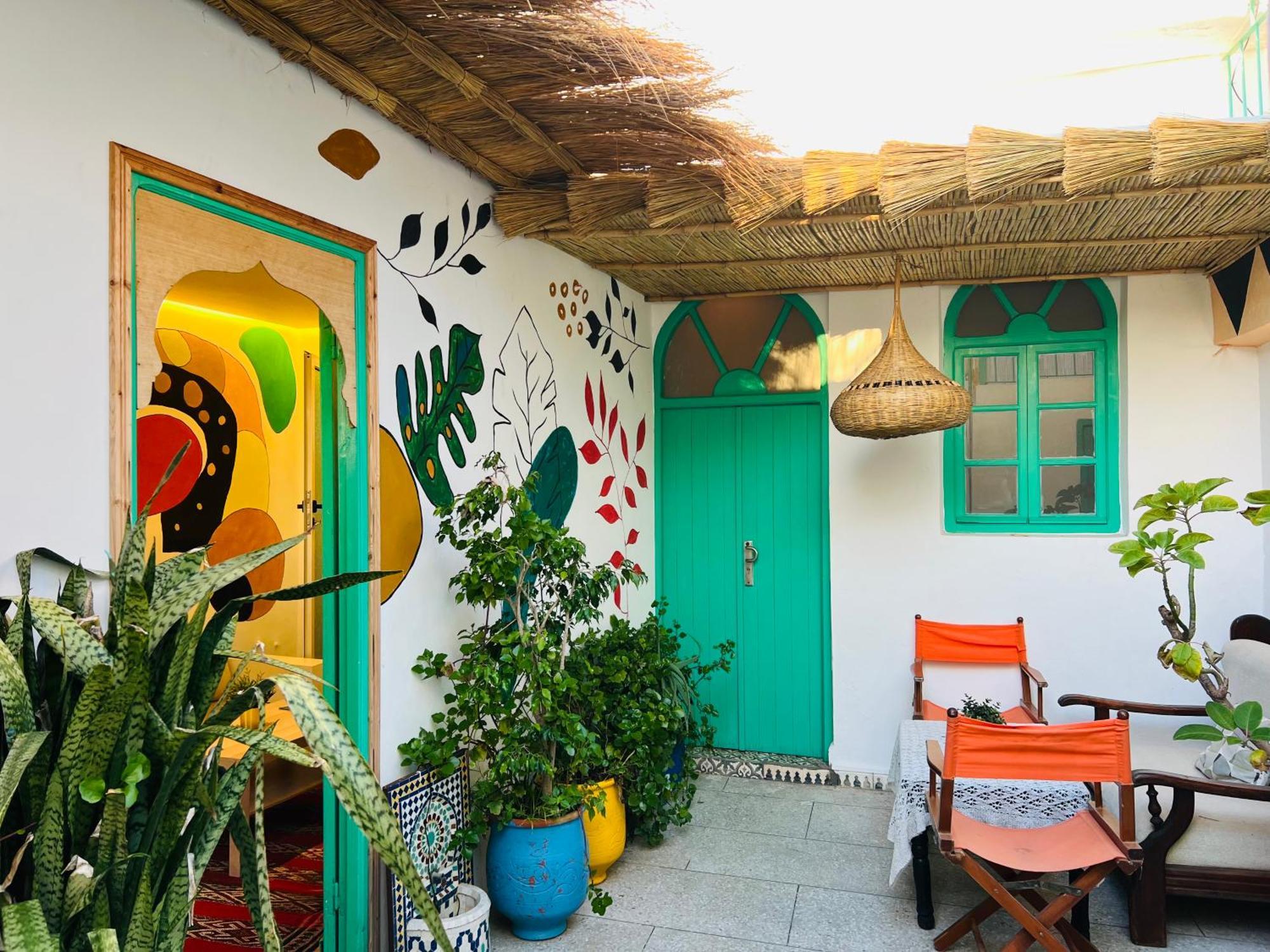 Art Riad Au Bord De La Mer El Jadida Luaran gambar